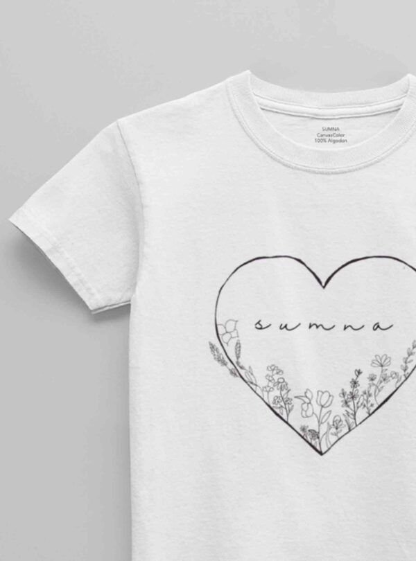 Playera niña Canvas color - Image 3