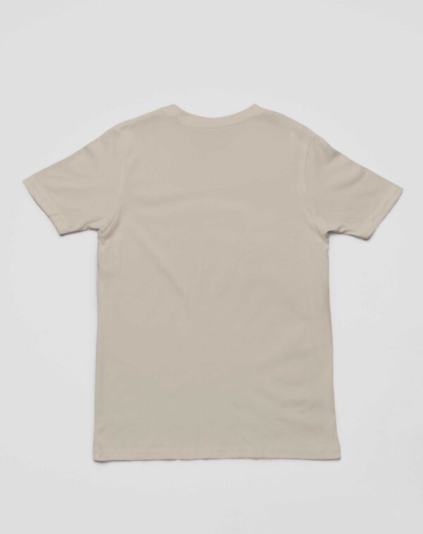 Playera manga corta beige - Image 4