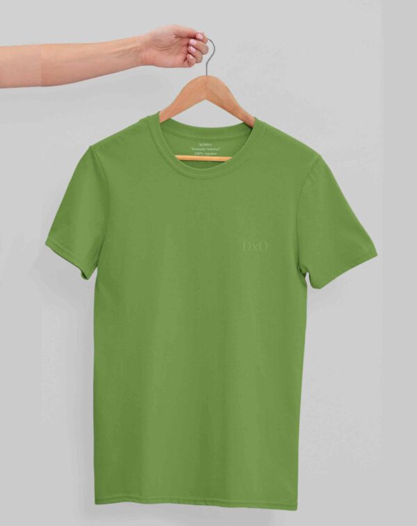 Playera manga corta verde